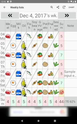 10 Food-groups Checker android App screenshot 11