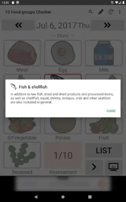 10 Food-groups Checker android App screenshot 14