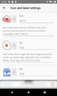 10 Food-groups Checker android App screenshot 16