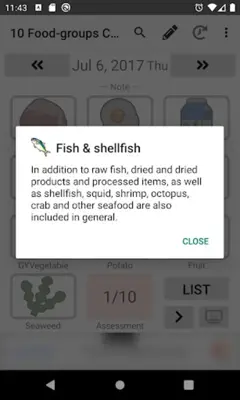 10 Food-groups Checker android App screenshot 22